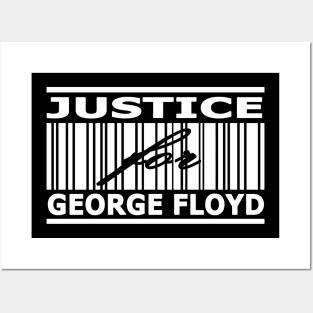 Justice for floyd - george floyd cant breathe Posters and Art